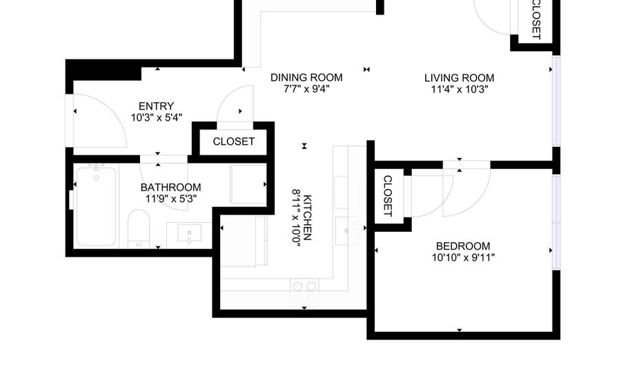 919 12TH St NE A305, Washington, DC 20002 - 1 Beds, 1 Bath