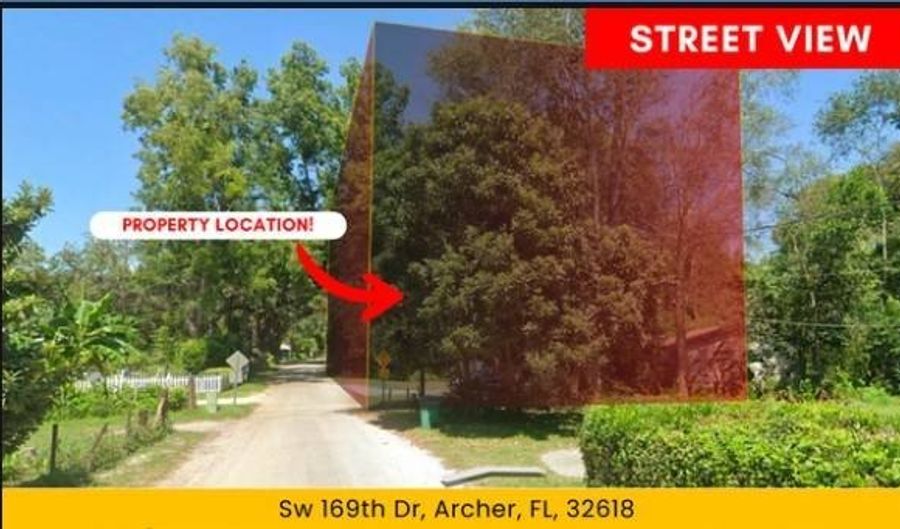 SW 169TH DRIVE, Archer, FL 32618 - 0 Beds, 0 Bath