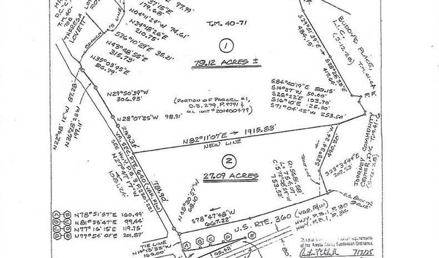 360 PATRICK HENRY HYWY Lot 2 & 3, Amelia Court House, VA 23002 - 0 Beds, 0 Bath