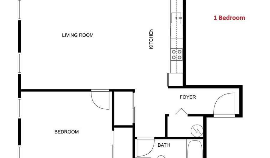 158 Main St, Ansonia, CT 06401 - 1 Beds, 1 Bath