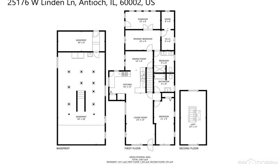 25176 W Linden Ln W, Antioch, IL 60002 - 2 Beds, 2 Bath