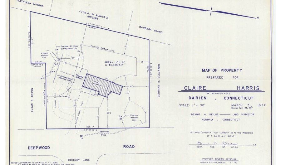 76 Deepwood Rd, Darien, CT 06820 - 0 Beds, 0 Bath