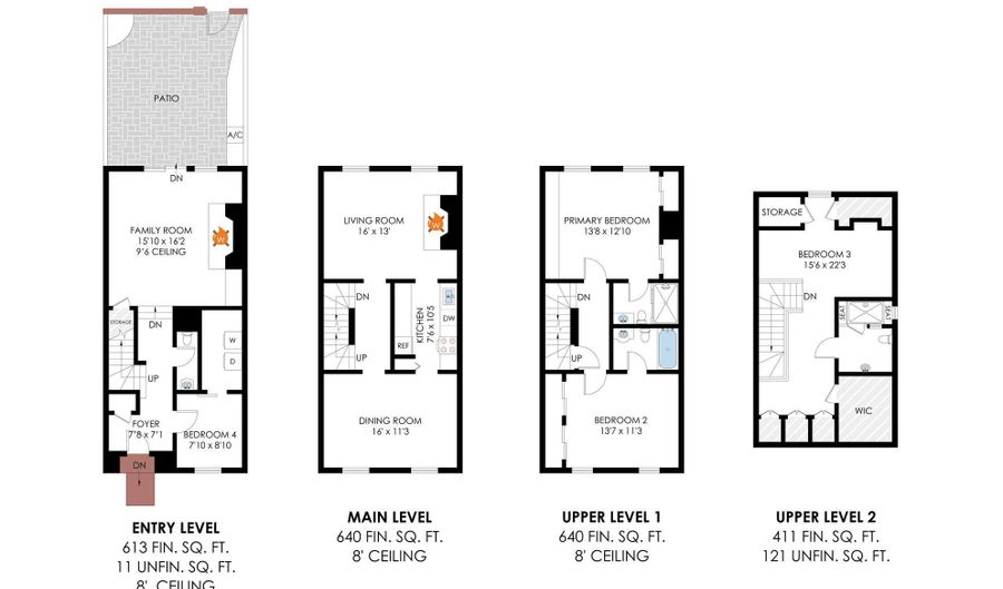 6701 WASHINGTON Blvd B, Arlington, VA 22213 - 4 Beds, 4 Bath