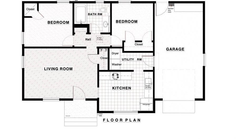 23 Parsons St, Blackfoot, ID 83221 - 2 Beds, 1 Bath