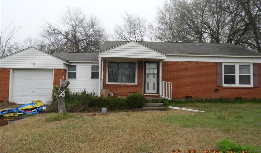 116 Ray St, Ada, OK 74820 - 2 Beds, 1 Bath