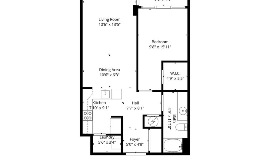 631 D St NW 827, Washington, DC 20004 - 1 Beds, 1 Bath
