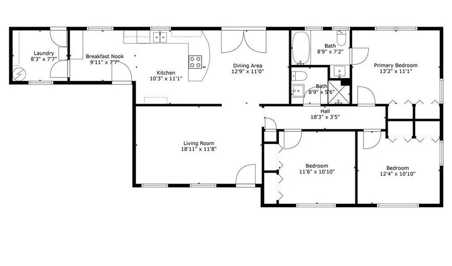 4470 LAKE IVANHOE Dr, Tucker, GA 30084 - 3 Beds, 2 Bath