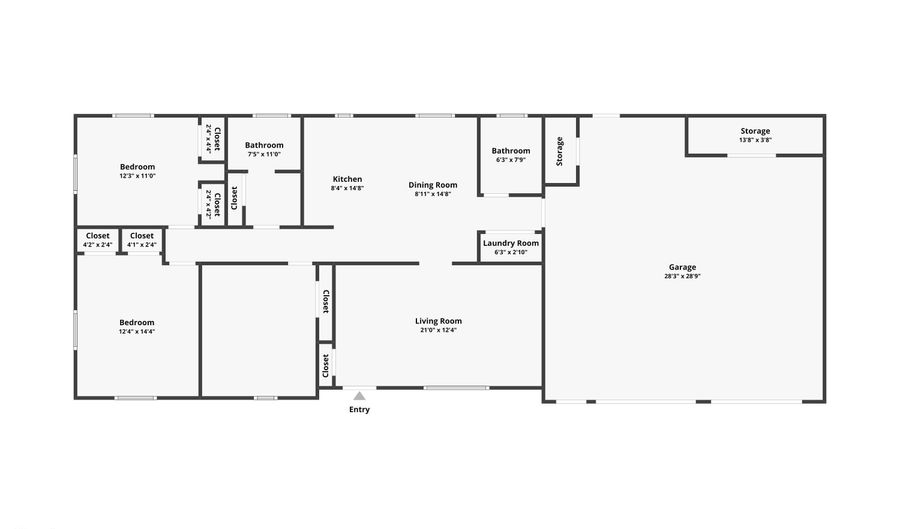4800 N CR 500 E, Albany, IN 47320 - 3 Beds, 2 Bath