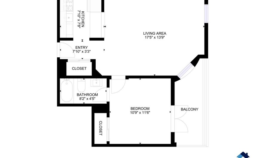 1851 COLUMBIA Rd NW 401, Washington, DC 20009 - 1 Beds, 1 Bath