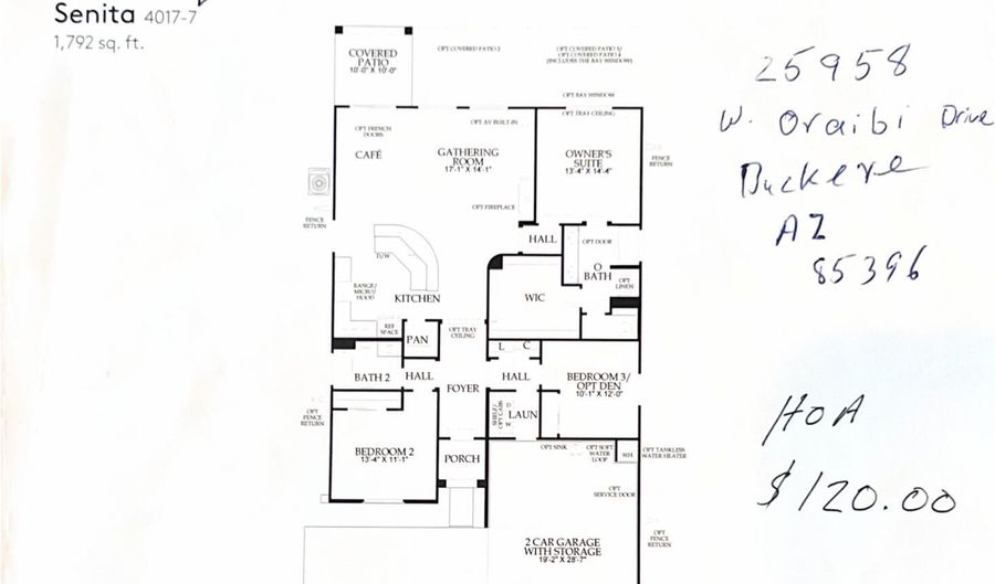 25958 W ORAIBI Dr, Buckeye, AZ 85396 - 3 Beds, 2 Bath