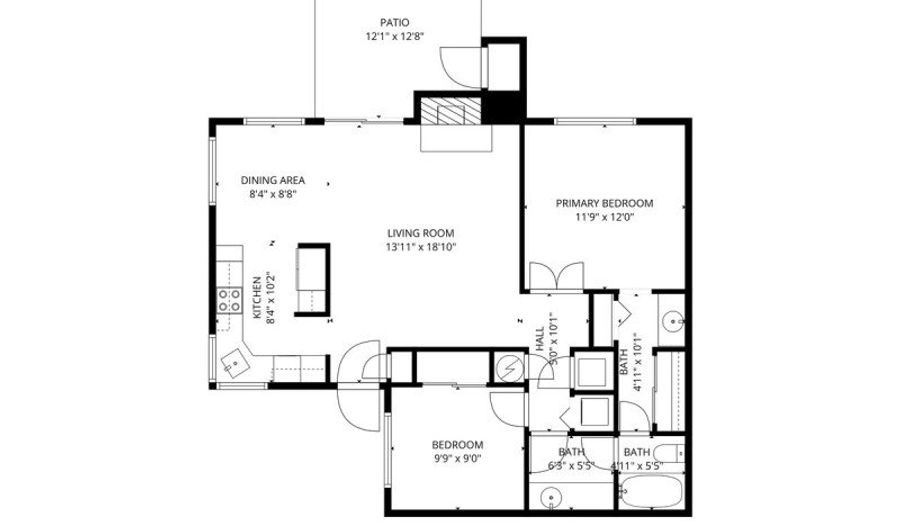 25 SPRUCE Ct, Bedminster, NJ 07921 - 2 Beds, 1 Bath