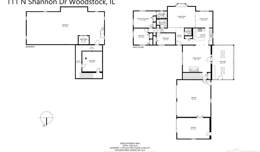 111 N Shannon Dr, Woodstock, IL 60098 - 3 Beds, 3 Bath