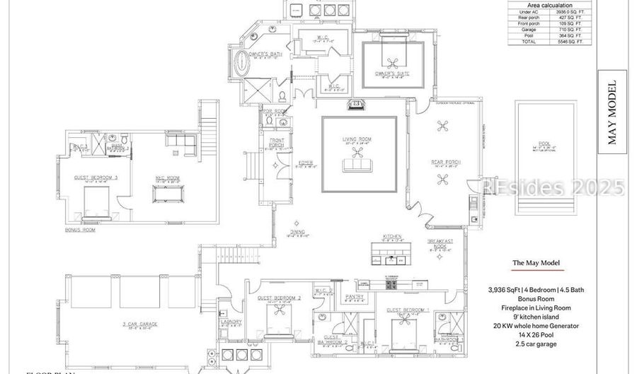 105 Lancaster Blvd, Bluffton, SC 29909 - 4 Beds, 5 Bath