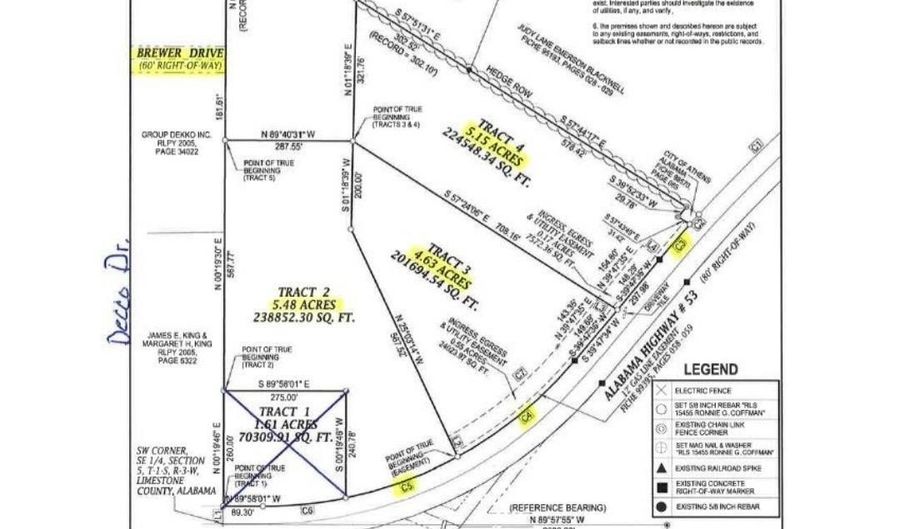 25467 7th St, Ardmore, AL 35739 - 0 Beds, 0 Bath