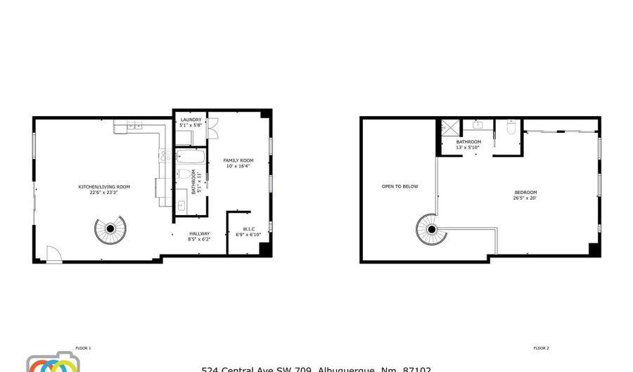 524 CENTRAL Ave SW 708, Albuquerque, NM 87102 - 2 Beds, 2 Bath