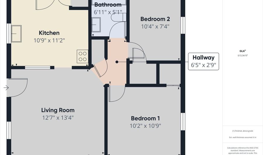 2509 Fowler St, Anderson, IN 46012 - 2 Beds, 1 Bath