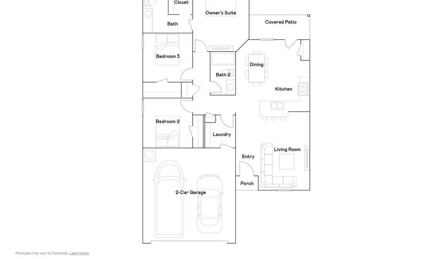1656 Rambling Brook Dr, Benton, AR 72015 - 3 Beds, 2 Bath