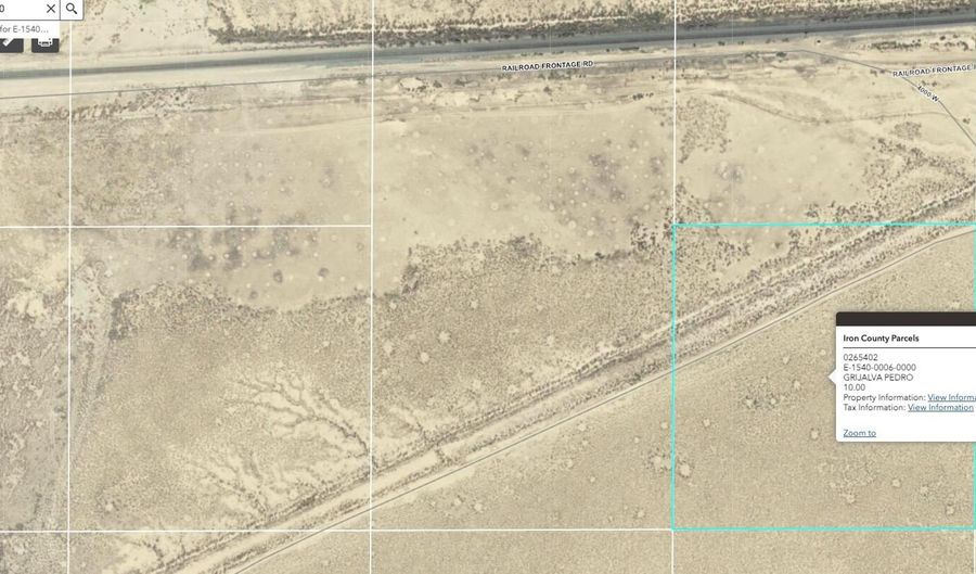 10 Acres E-1540-0006-0000, Beryl, UT 84714 - 0 Beds, 0 Bath