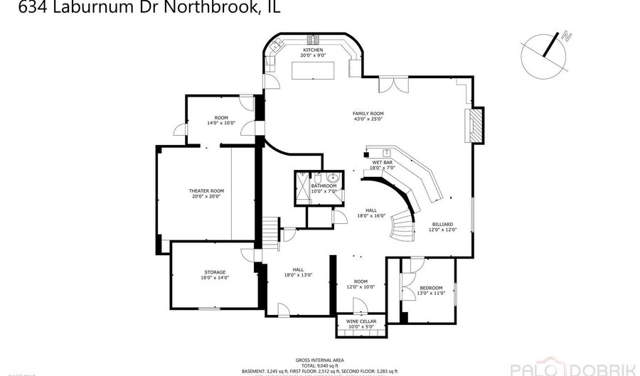 634 Laburnum Dr, Northbrook, IL 60062 - 4 Beds, 6 Bath