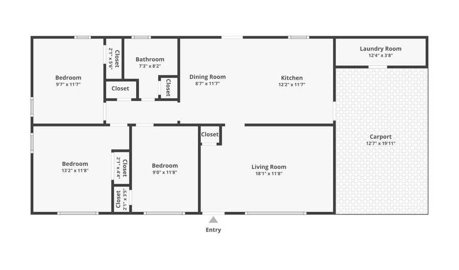 4017 FLOWERS St, Adamsville, AL 35005 - 3 Beds, 1 Bath