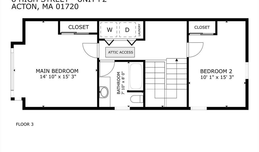 8 High St F2, Acton, MA 01720 - 2 Beds, 2 Bath