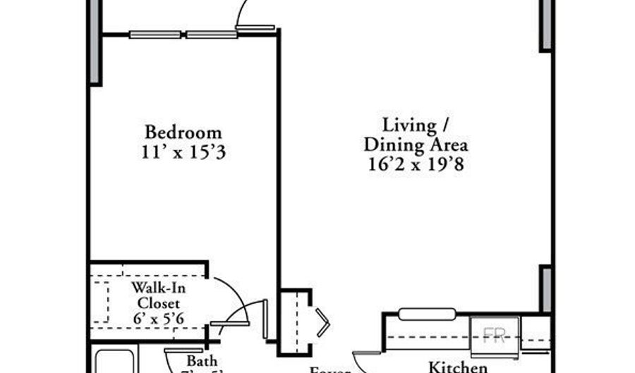 8 Whittier Place 4J, Boston, MA 02114 - 1 Beds, 1 Bath