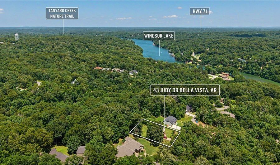 43 Judy Dr, Bella Vista, AR 72715 - 3 Beds, 2 Bath