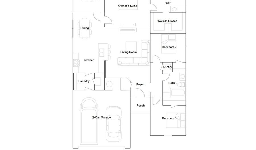 102 Southfork Dr, Beebe, AR 72012 - 3 Beds, 2 Bath