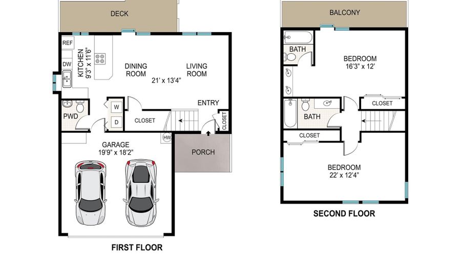 6455 MAIN St, Bay City, OR 97107 - 2 Beds, 3 Bath
