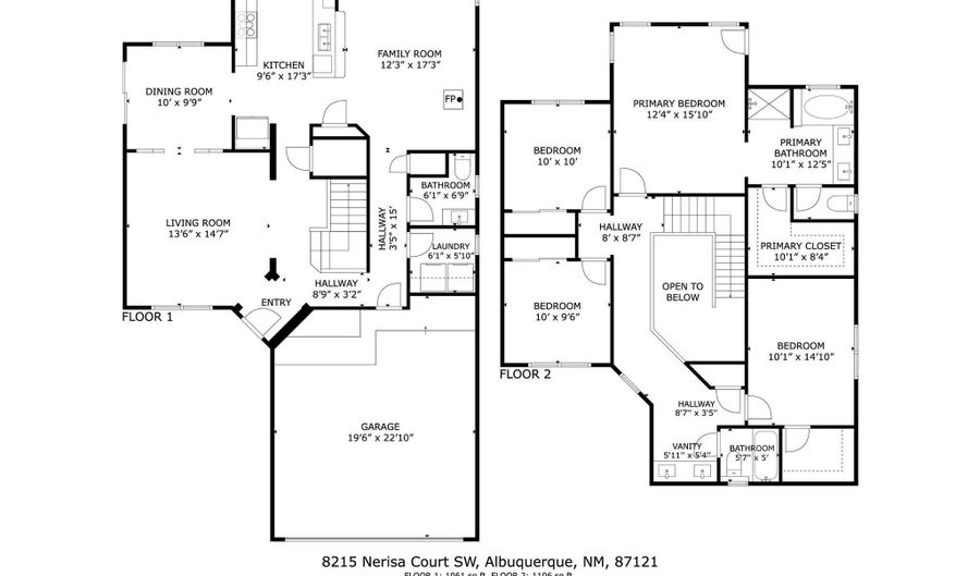 8215 Nerisa Ct SW, Albuquerque, NM 87121 - 4 Beds, 3 Bath