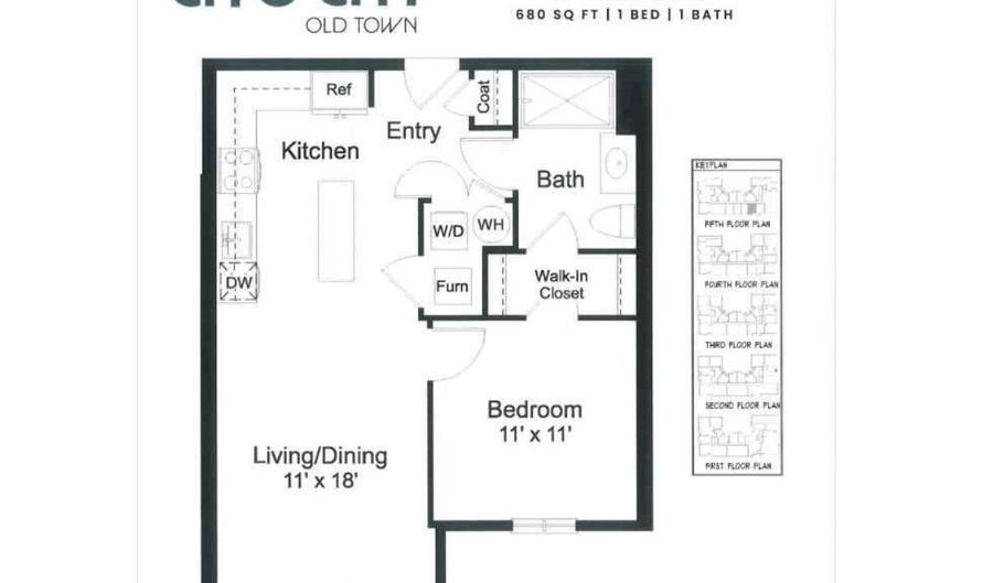 701 N HENRY St 502, Alexandria, VA 22314 - 1 Beds, 1 Bath