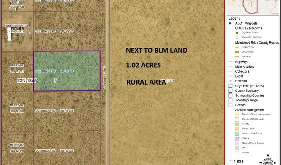308-12 514 N Colorado Rd, Chloride, AZ 86431 - 0 Beds, 0 Bath