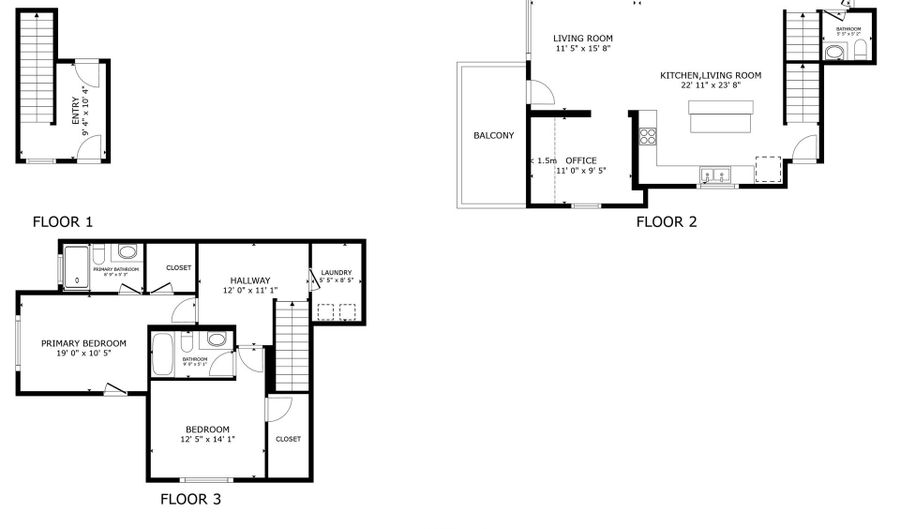 881 NE WHEELOCK Pl, Beaverton, OR 97006 - 2 Beds, 3 Bath