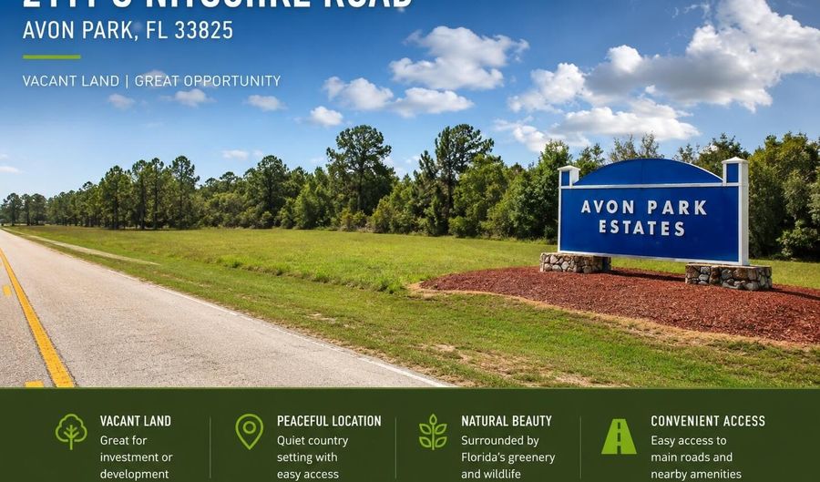 2111 S Nitschke Rd, Avon Park, FL 33825 - 0 Beds, 0 Bath