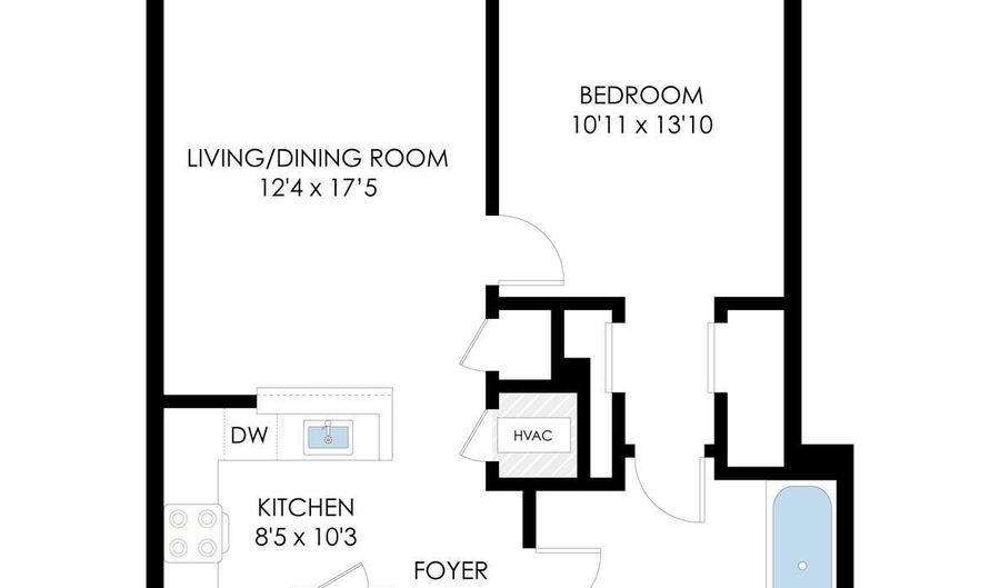 1201 N GARFIELD St 202, Arlington, VA 22201 - 1 Beds, 1 Bath