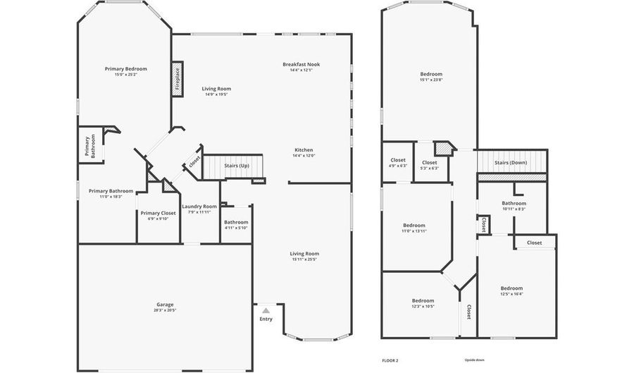 2892 Jamie Rose St, Las Vegas, NV 89135 - 5 Beds, 3 Bath