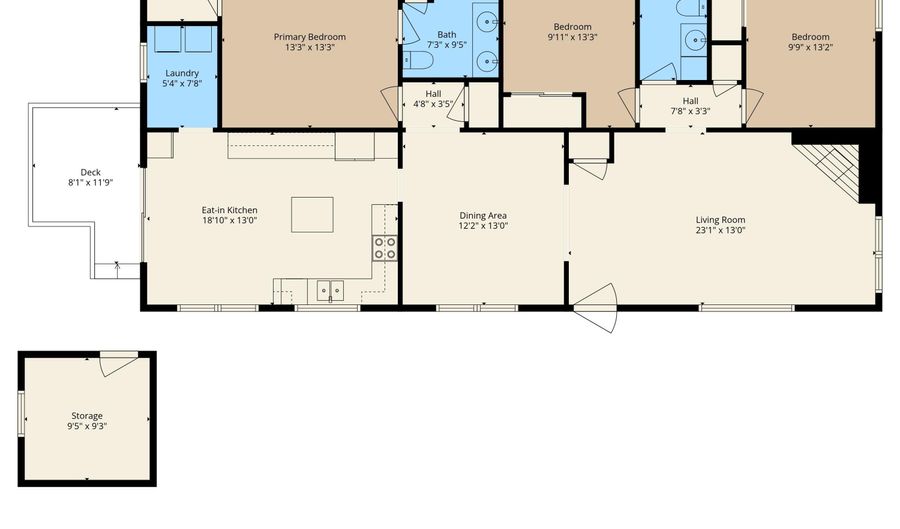 448 Raisin River Dr, Adrian, MI 49221 - 3 Beds, 2 Bath
