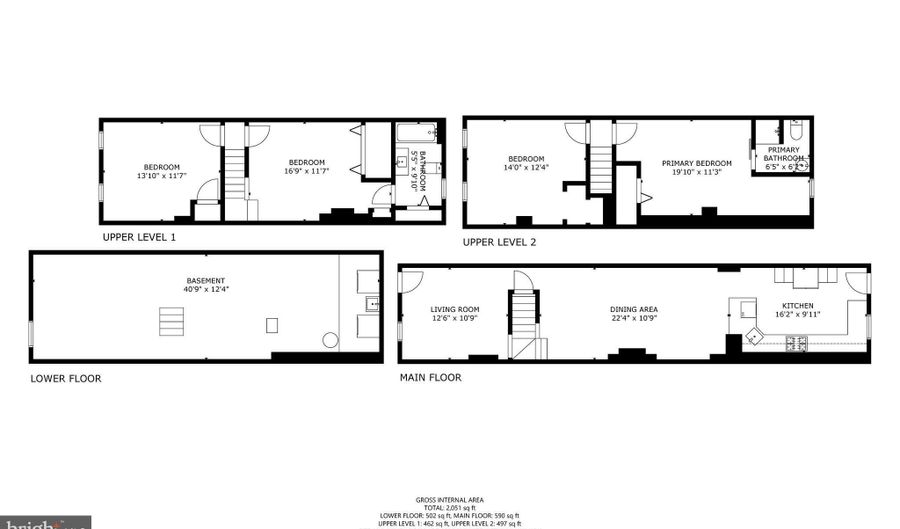 1644 E FORT Ave, Baltimore, MD 21230 - 3 Beds, 2 Bath