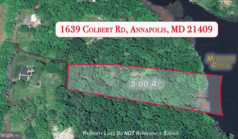 1639 COLBERT Rd, Annapolis, MD 21409 - 0 Beds, 0 Bath