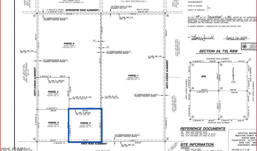 459 XX W Narramore Rd, Arlington, AZ 85322 - 0 Beds, 0 Bath