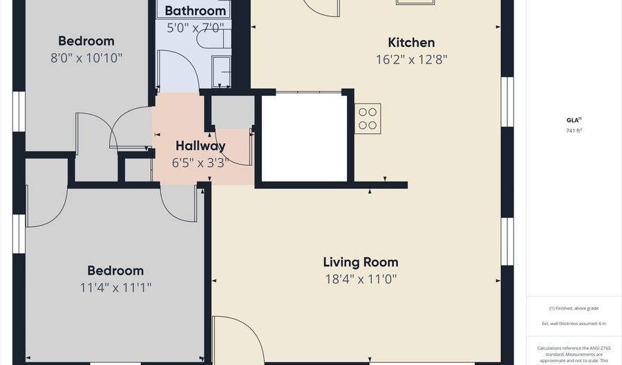 602 W 34th St, Anderson, IN 46013 - 2 Beds, 1 Bath