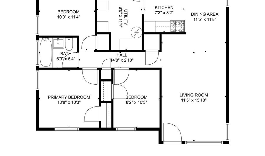 325 S Wisconsin Ave, Addison, IL 60101 - 3 Beds, 1 Bath