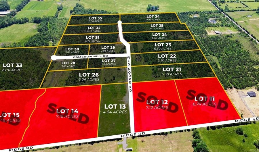 Wes Moore Rd lot 23, Beebe, AR 72012 - 0 Beds, 0 Bath