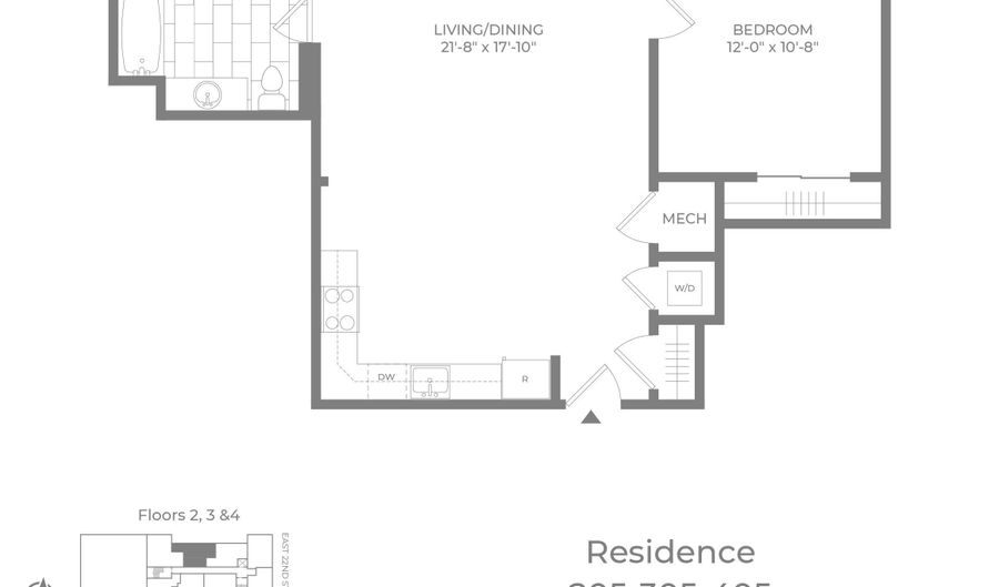 25 E 22ND St 305, Bayonne, NJ 07004 - 1 Beds, 1 Bath