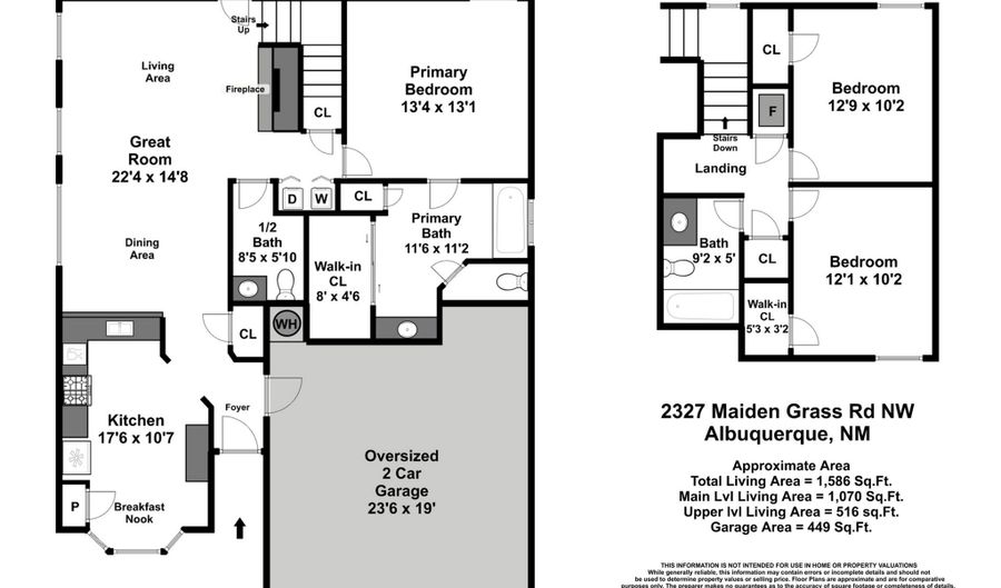 2327 Maiden Grass Rd NW, Albuquerque, NM 87120 - 3 Beds, 3 Bath