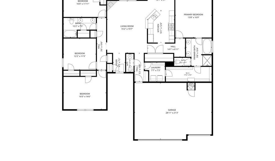 2302 SW Cadwell Ave, Bentonville, AR 72713 - 4 Beds, 3 Bath
