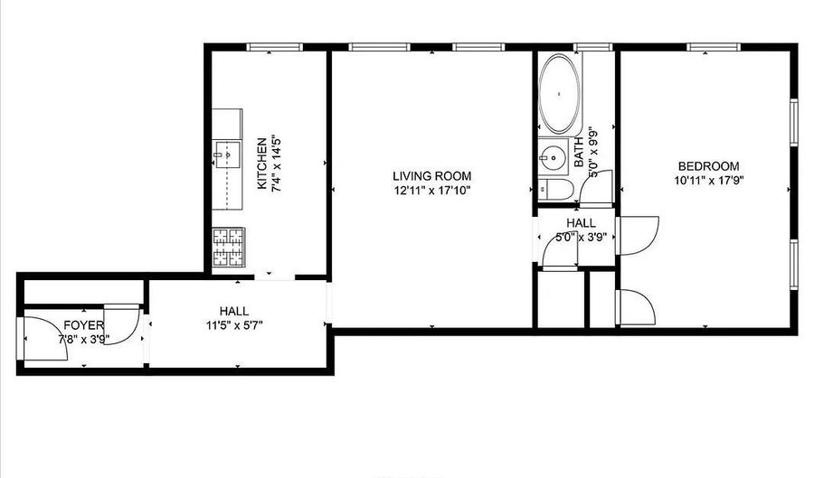 50-05 43rd Ave Unit 1K, Sunnyside, NY 11377 - 1 Beds, 1 Bath