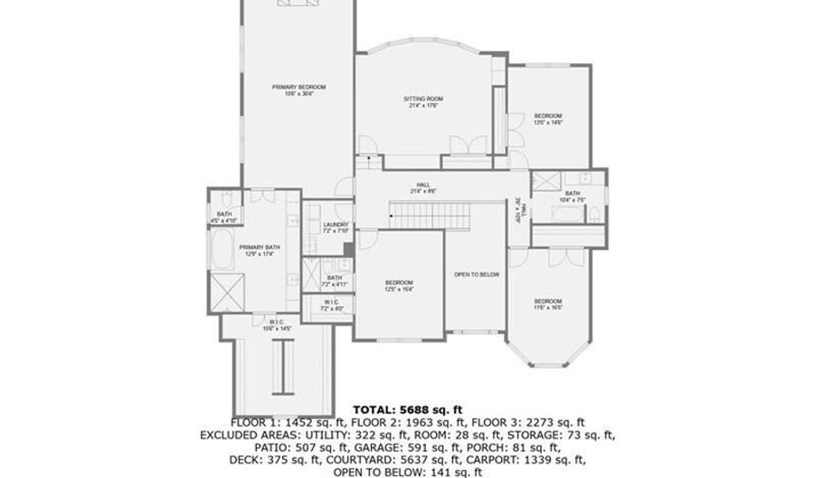 3034 Payton, Atlanta, GA 30345 - 6 Beds, 6 Bath