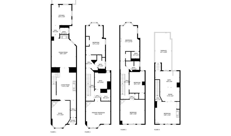 1828 CALIFORNIA St NW A, Washington, DC 20009 - 7 Beds, 6 Bath