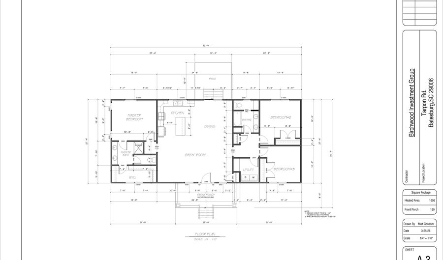 333 Tarpon Rd, Batesburg, SC 29006 - 3 Beds, 2 Bath